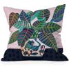 Society6 Indoor Throw Pillows – Home Decor by Misha Blaise Design – Decorative Accent Pillows for Couch or Bed, 16″ x 16″, Buen Dia(Wild Cat)
