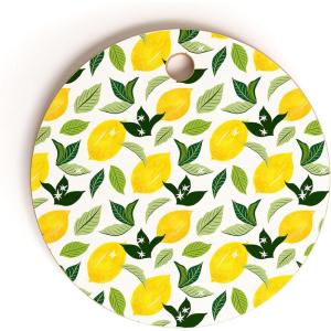 Society6 Bamboo Cutting Board- Kitchen Decor by 83 Oranges – Unique Cutting Boards for Kitchen, 16″ x 10.5″ x 0.5″, White Pigeons(Lemona)