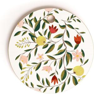 Society6 Bamboo Cutting Board- Kitchen Decor by 83 Oranges – Unique Cutting Boards for Kitchen, 16″ x 10.5″ x 0.5″, White Pigeons(Lovely And Fine)