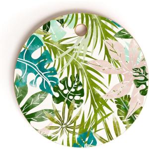 Society6 Bamboo Cutting Board- Kitchen Decor by 83 Oranges – Unique Cutting Boards for Kitchen, 16″ x 10.5″ x 0.5″, White Pigeons(Veronica Summer)