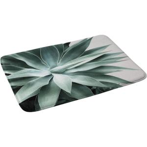 Society6 Bath Mat – Bathroom Decor by Gale Switzer – Non-Slip Memory Foam Bathroom Rugs, Soft Microfiber, Machine Washable, 17″ x 24″, Agave Geometrics Pink(Bursting Into Life)