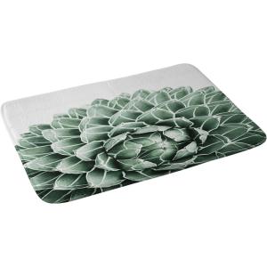 Society6 Bath Mat – Bathroom Decor by Gale Switzer – Non-Slip Memory Foam Bathroom Rugs, Soft Microfiber, Machine Washable, 17″ x 24″, Agave Geometrics Pink(Succulent Splendour)