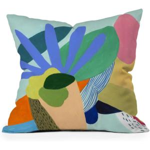 Society6 Indoor Throw Pillows – Home Decor by Misha Blaise Design – Decorative Accent Pillows for Couch or Bed, 16″ x 16″, Buen Dia(Venus)