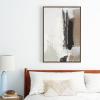 Society6 Avenue Canvas Print – Modern Wall Art by Dan Hobday Art – Framed Canvas, Gallery-Quality Canvas with Fade-Resistant Ink, 24 X 36, Walnut