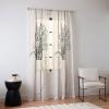 Society6 Sheer Curtains – Window Decor by Sandra Poliakov – Extra Long Floor to Ceiling Curtains, 50″ x 96″, Plant Lady at Home(Spring Home)