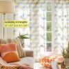 Society6 Sheer Curtains – Window Decor by Sandra Poliakov – Extra Long Floor to Ceiling Curtains, 50″ x 96″, Plant Lady at Home(Vacation Mood)