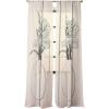 Society6 Sheer Curtains – Window Decor by Sandra Poliakov – Extra Long Floor to Ceiling Curtains, 50″ x 96″, Plant Lady at Home(Spring Home)