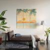 Society6 Baja California Coast Landscape by Modern Tropical-Wood Wall Art (4′ x 4′)