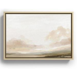 Society6 The South Canvas Print – Modern Wall Art by Dan Hobday Art – Framed Canvas, Gallery-Quality Canvas with Fade-Resistant Ink, 18 X 12, Maple