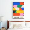 Society6 Bauhaus 03: Exhibition 1923 | Mid Century Series Canvas Print – Modern Wall Art by Ayeyokp – Framed Canvas, Gallery-Quality Canvas with Fade-Resistant Ink, 24 X 36, Black