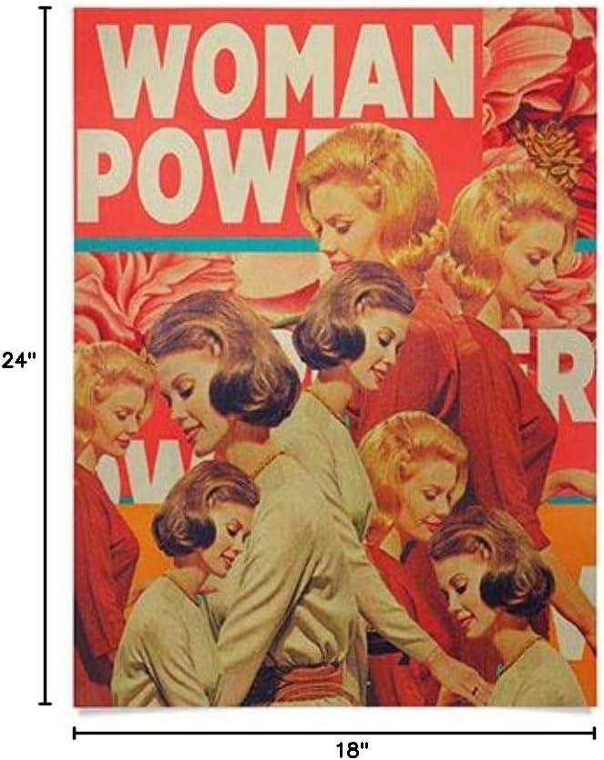 imageSociety6 We Used To Live There Too Poster Wall Art Wall Decor by Frank Moth Smooth Gloss Paper 18 x 24Woman Power