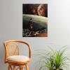 Society6 We Used To Live There Too Poster Wall Art – Wall Decor by Frank Moth – Smooth Gloss Paper, 18″ x 24″(The Roses Came)