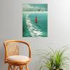 Society6 We Used To Live There Too Poster Wall Art – Wall Decor by Frank Moth – Smooth Gloss Paper, 18″ x 24″(Waiting For The Cities To Fade)