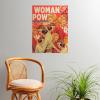 Society6 We Used To Live There Too Poster Wall Art – Wall Decor by Frank Moth – Smooth Gloss Paper, 18″ x 24″(Woman Power)