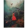Society6 We Used To Live There Too Poster Wall Art – Wall Decor by Frank Moth – Smooth Gloss Paper, 18″ x 24″(20 Seconds Before The Rain)