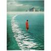 Society6 We Used To Live There Too Poster Wall Art – Wall Decor by Frank Moth – Smooth Gloss Paper, 18″ x 24″(Waiting For The Cities To Fade)