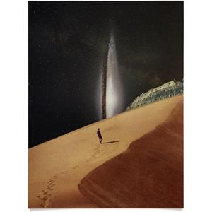 Society6 We Used To Live There Too Poster Wall Art – Wall Decor by Frank Moth – Smooth Gloss Paper, 18″ x 24″(Lost In Your Memories)