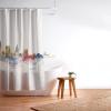 Society6 Shower Curtain – Bathroom Decor by Bri Buckley – Extra Long Fabric Shower Curtains for Bathroom, 72″ x 69″, Richmond Virginia Skyline(Cleveland Ohio Skyline)