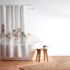 Society6 Shower Curtain – Bathroom Decor by Bri Buckley – Extra Long Fabric Shower Curtains for Bathroom, 72″ x 69″, Richmond Virginia Skyline(Indianapolis Indiana Skyline)