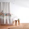 Society6 Shower Curtain – Bathroom Decor by Bri Buckley – Extra Long Fabric Shower Curtains for Bathroom, 72″ x 69″, Richmond Virginia Skyline(Jersey City Skyline)