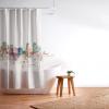Society6 Shower Curtain – Bathroom Decor by Bri Buckley – Extra Long Fabric Shower Curtains for Bathroom, 72″ x 69″, Richmond Virginia Skyline(Kansas City Missouri)