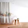 Society6 Shower Curtain – Bathroom Decor by Bri Buckley – Extra Long Fabric Shower Curtains for Bathroom, 72″ x 69″, Richmond Virginia Skyline(London City Skyline)