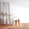 Society6 Shower Curtain – Bathroom Decor by Bri Buckley – Extra Long Fabric Shower Curtains for Bathroom, 72″ x 69″, Richmond Virginia Skyline(Los Angeles California)