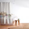 Society6 Shower Curtain – Bathroom Decor by Bri Buckley – Extra Long Fabric Shower Curtains for Bathroom, 72″ x 69″, Richmond Virginia Skyline(Louisville Kentucky Skyline)