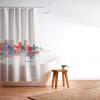Society6 Shower Curtain – Bathroom Decor by Bri Buckley – Extra Long Fabric Shower Curtains for Bathroom, 72″ x 69″, Richmond Virginia Skyline(Philadelphia Skyline)