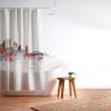 Society6 Shower Curtain – Bathroom Decor by Bri Buckley – Extra Long Fabric Shower Curtains for Bathroom, 72″ x 69″, Richmond Virginia Skyline(Pittsburgh City Skyline)
