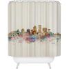 Society6 Shower Curtain – Bathroom Decor by Bri Buckley – Extra Long Fabric Shower Curtains for Bathroom, 72″ x 69″, Richmond Virginia Skyline(Louisville Kentucky Skyline)
