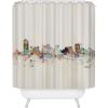 Society6 Shower Curtain – Bathroom Decor by Bri Buckley – Extra Long Fabric Shower Curtains for Bathroom, 72″ x 69″, Richmond Virginia Skyline(Memphis Tennessee Skyline)