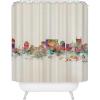 Society6 Shower Curtain – Bathroom Decor by Bri Buckley – Extra Long Fabric Shower Curtains for Bathroom, 72″ x 69″, Richmond Virginia Skyline(Nashville Tennessee Skyline)
