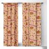 Society6 2021 Blackout Window Curtain, 50″ x 120″, Doodle by Meg Groovy Flowers in Orange(Doodle By Meg Sagittarius Print)