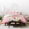 Society6 Doodle by Meg Virgo Lychee Duvet Cover Queen(Multicolor)