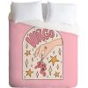 Society6 Doodle by Meg Virgo Lychee Duvet Cover Queen(Multicolor)
