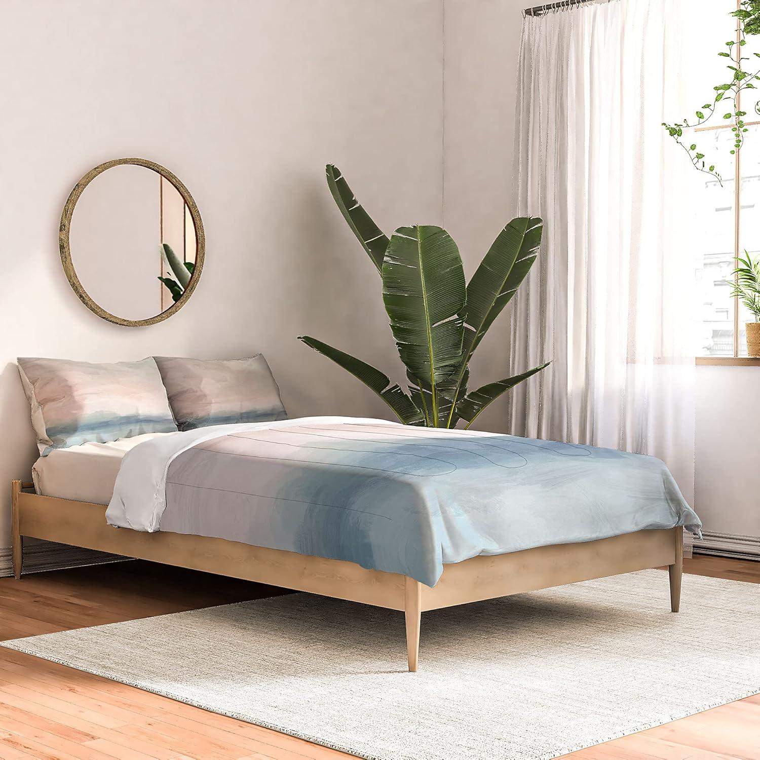 imageSociety6 2021 Cotton Comforter King Anitas amp Bellas Artwork Gold Palm Leaves Dream 1Rachel Elise Atlantic Ocean Sunrise Ii