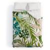 Society6 2021 Cotton Comforter, King, Anita’s & Bella’s Artwork Gold Palm Leaves Dream 1(83 Oranges Veronica Summer)