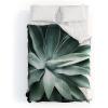 Society6 2021 Cotton Comforter, King, Anita’s & Bella’s Artwork Gold Palm Leaves Dream 1(Gale Switzer Bursting Into Life)