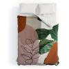 Society6 2021 Cotton Comforter, King, Anita’s & Bella’s Artwork Gold Palm Leaves Dream 1(Gale Switzer Simpatico V2)