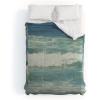 Society6 2021 Cotton Comforter, King, Anita’s & Bella’s Artwork Gold Palm Leaves Dream 1(Hannah Kemp Ocean 2)