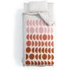 Society6 2021 Cotton Comforter, King, Anita’s & Bella’s Artwork Gold Palm Leaves Dream 1(June Journal Blush and Terracotta Circles)