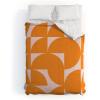 Society6 2021 Cotton Comforter, King, Anita’s & Bella’s Artwork Gold Palm Leaves Dream 1(June Journal Mid Century Mod Geometrics)
