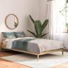 Society6 2021 Cotton Comforter, King, Anita’s & Bella’s Artwork Gold Palm Leaves Dream 1(Rachel Elise Sandy Dunes)