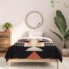 Society6 2021 Cotton Comforter, King, Anita’s & Bella’s Artwork Gold Palm Leaves Dream 1(Urban Wild Studio South Shore)