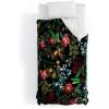 Society6 2021 Cotton Comforter, King, Anita’s & Bella’s Artwork Gold Palm Leaves Dream 1(Burcu Korkmazyurek Floral Jungle)