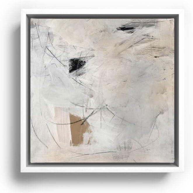 imageSociety6 Feels Like Calm Canvas Print Modern Wall Art by Dan Hobday Art Framed Canvas GalleryQuality Canvas with FadeResistant Ink 30 X 30 MapleWhite