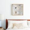 Society6 Feels Like Calm Canvas Print – Modern Wall Art by Dan Hobday Art – Framed Canvas, Gallery-Quality Canvas with Fade-Resistant Ink, 30 X 30, Maple(Maple)