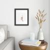 Society6 Melting Ice Cream Framed Art Print – Modern Wall Decor by Jeff Mindell Photography – Framed Canvas, Work of Art with Gallery-Qualtity Ink, 8 X 10, Modern Black(Modern Black)