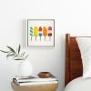 Society6 Popsicle Collection Canvas Print – Modern Wall Art by Cat Coquillette – Framed Canvas, Gallery-Quality Canvas with Fade-Resistant Ink, 10 X 10, White(White)